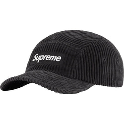 Supreme Corduroy Camp Cap Cap Black