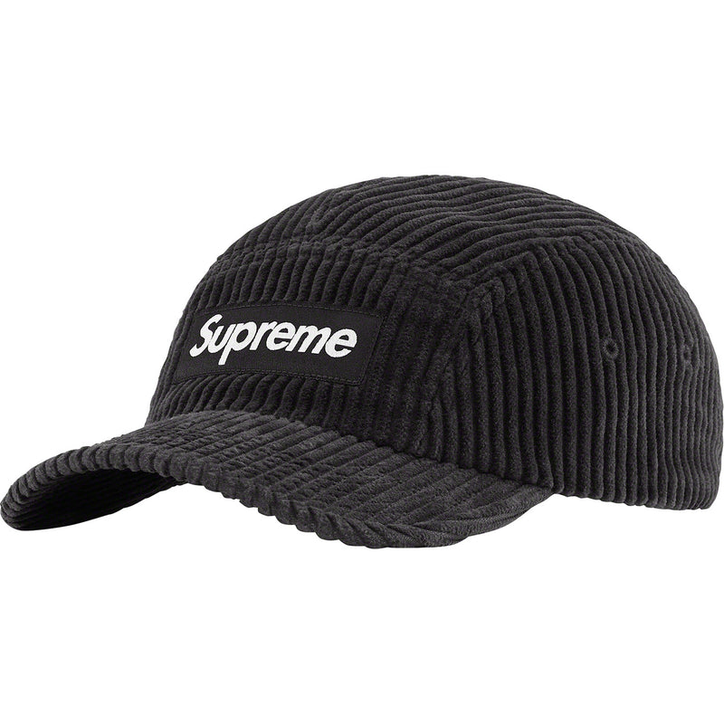 Black corduroy supreme hat Clearance