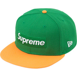 Supreme 2-Tone Box Logo New Era Green