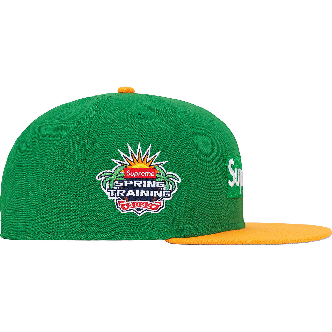 Supreme 2-Tone Box Logo New Era Green