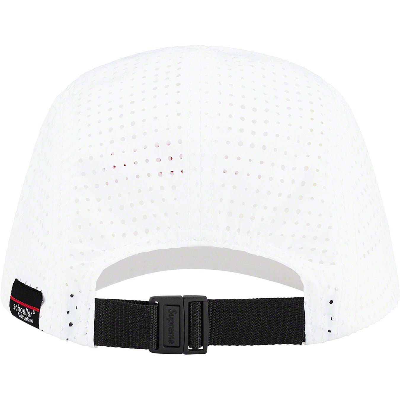 Supreme Perforated Camp Cap White