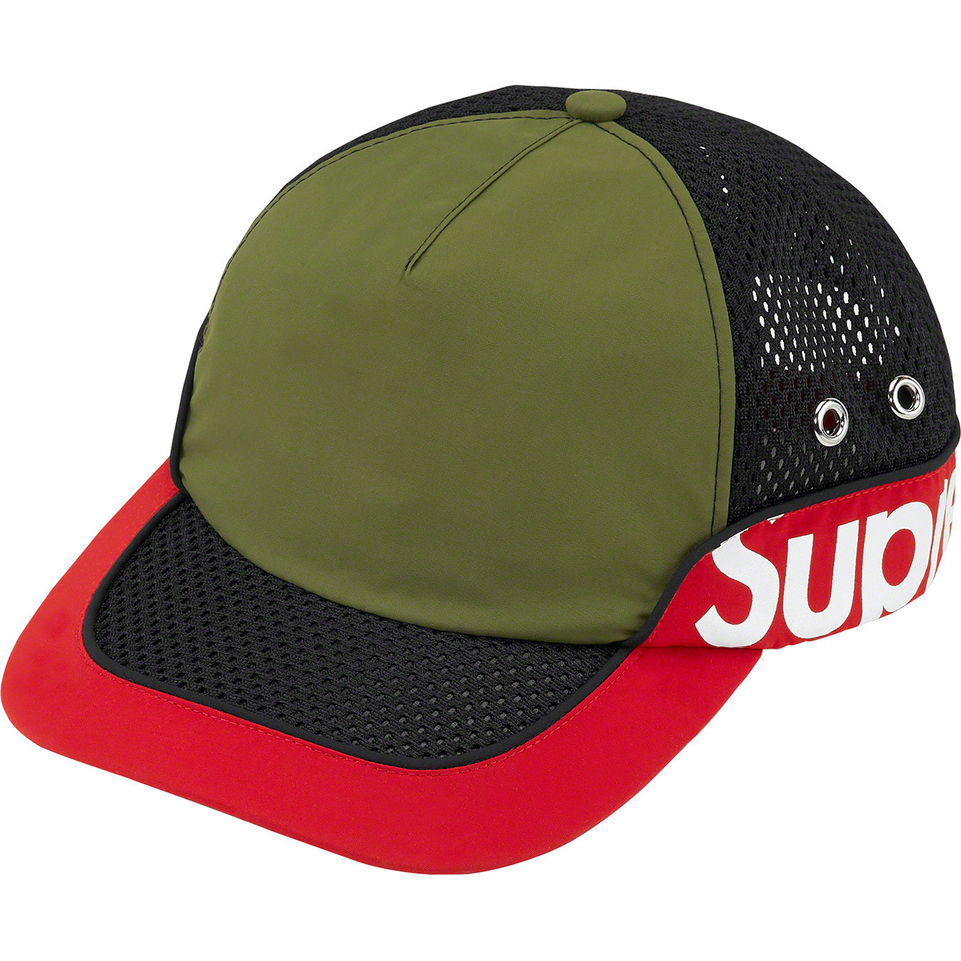 Supreme Side Logo 5-Panel Olive