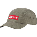 Supreme Washed Seersucker Camp Cap Taupe