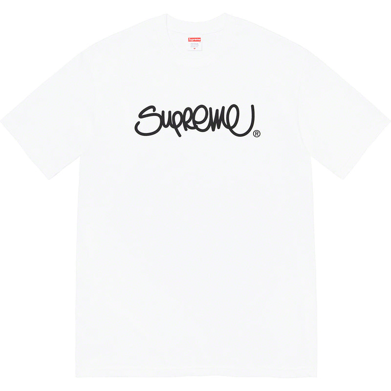 Supreme Handstyle Tee White