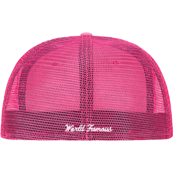 Supreme Box Logo Mesh Back New Era Pink