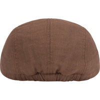 Supreme Linen Fitted Camp Cap Brown