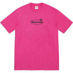 Supreme Warning Tee Magenta