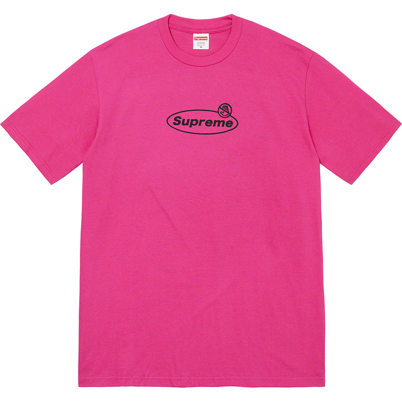 Supreme Warning Tee Magenta