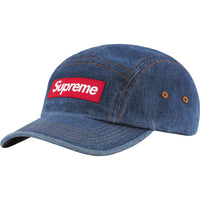 Supreme Washed Chino Twill Camp Cap Denim