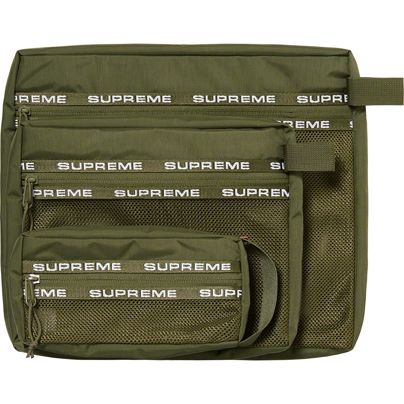 Supreme Organizer Pouch Set Olive