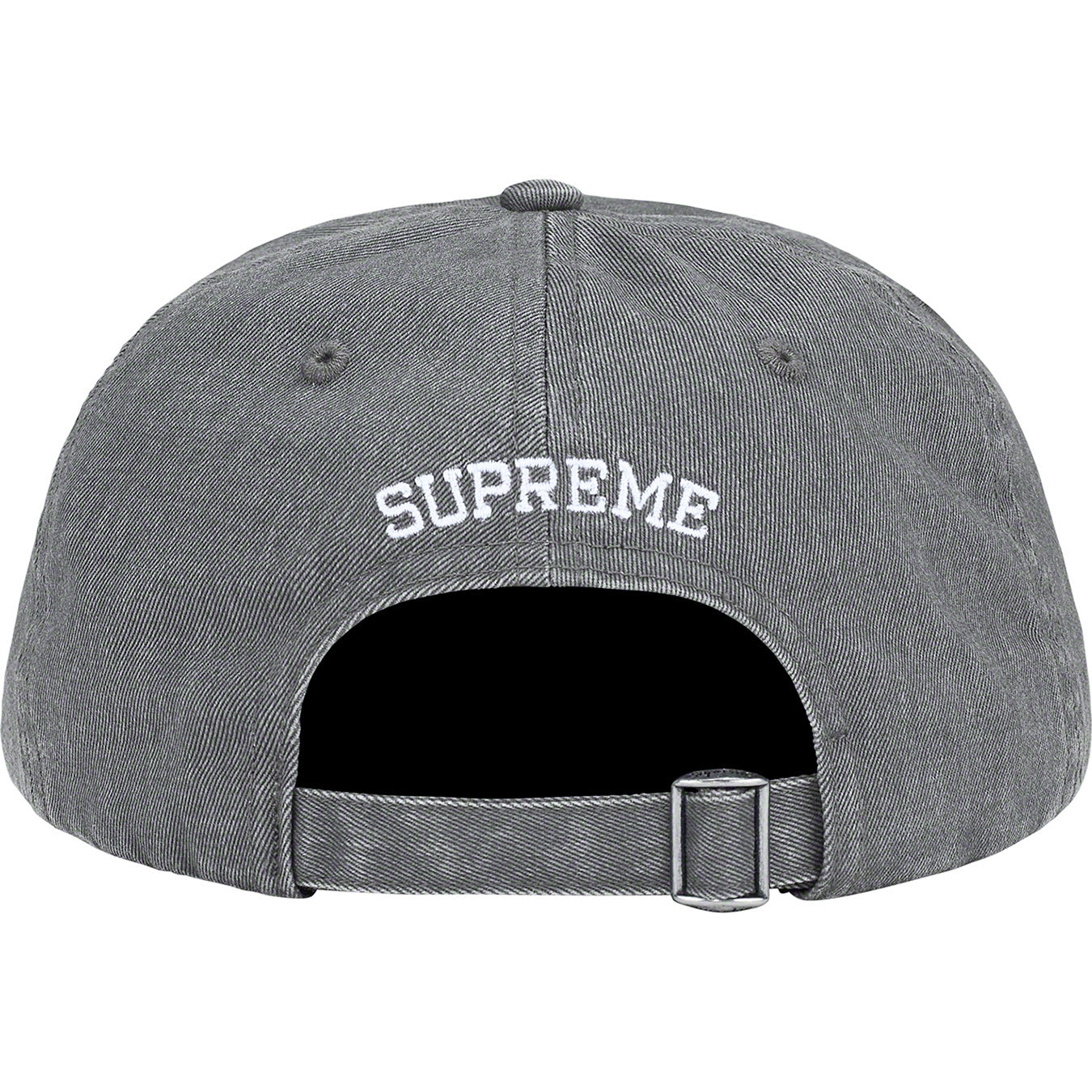 Supreme Pigment Print S Logo 6-Panel 6-Panel Grey