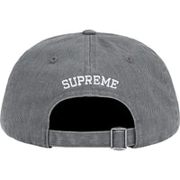 Supreme Pigment Print S Logo 6-Panel 6-Panel Grey