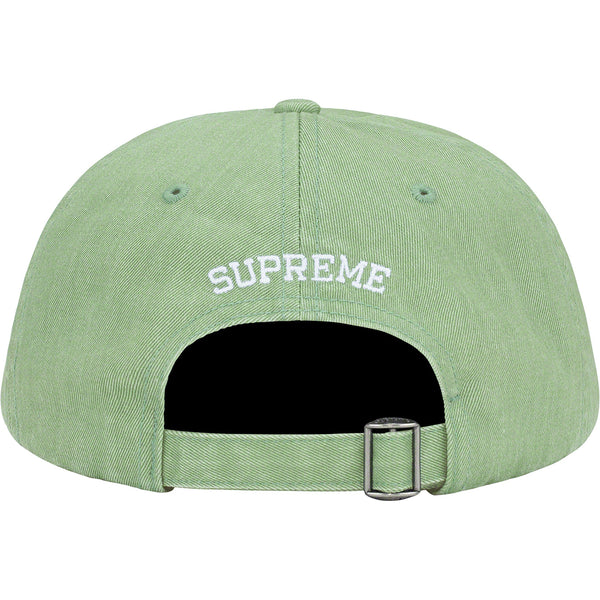 Supreme Pigment Print S Logo 6-Panel 6-Panel Light Sage