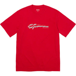 Supreme Shadow Script S/S Top Red