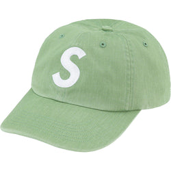 Supreme Pigment Print S Logo 6-Panel 6-Panel Light Sage