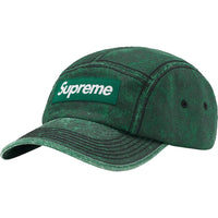 Supreme Washed Cordura Camp Cap Dark Green