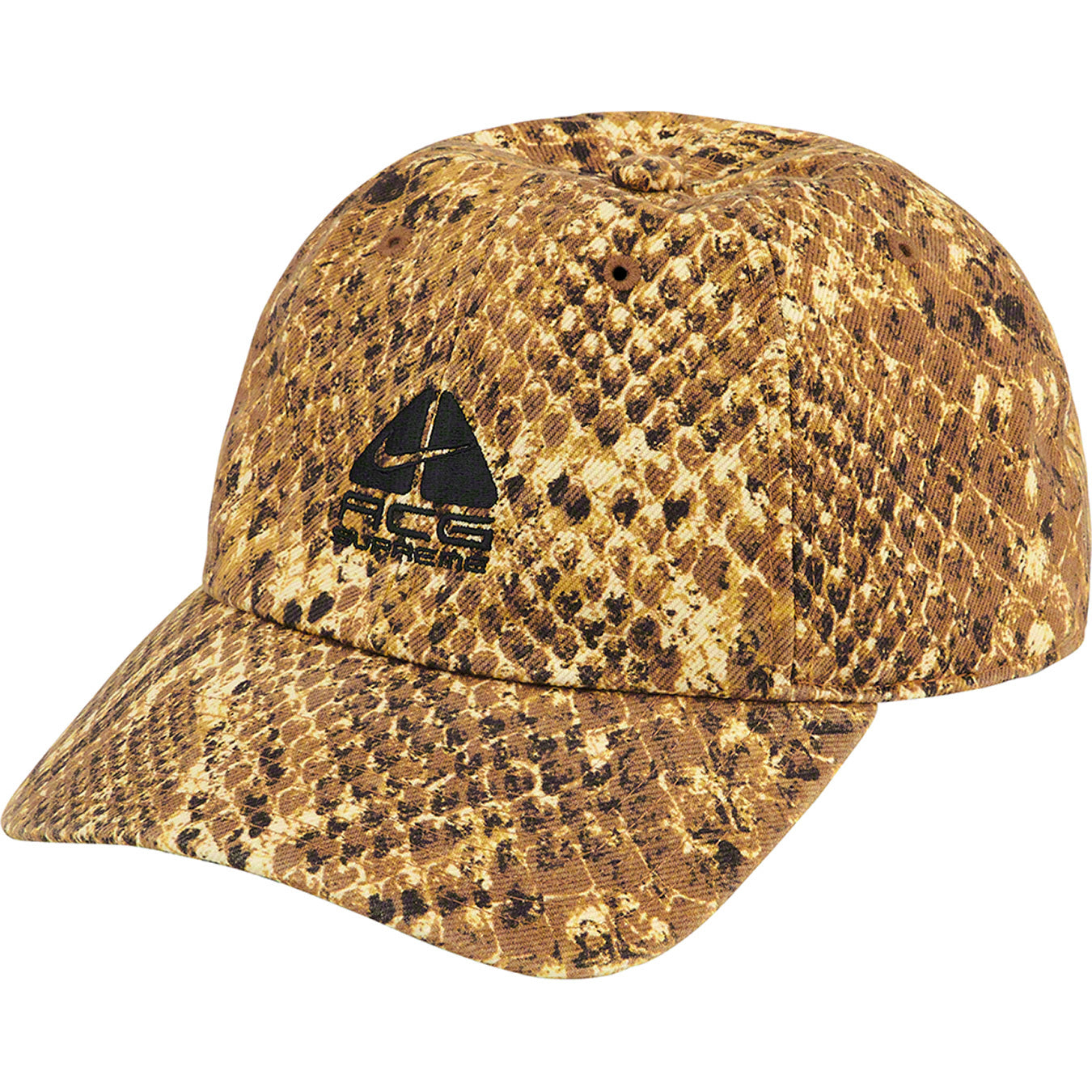 Supreme Nike ACG Denim 6-Panel Gold Snakeskin