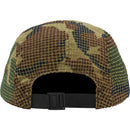 Supreme Camo Grid Velvet Camp Cap Woodland Camo