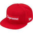 Supreme Money Box Logo New Era Red