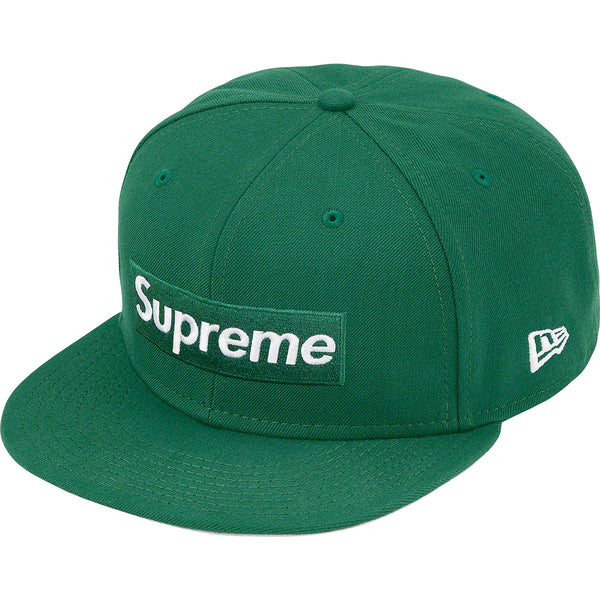 Supreme Money Box Logo New Era Dark Green