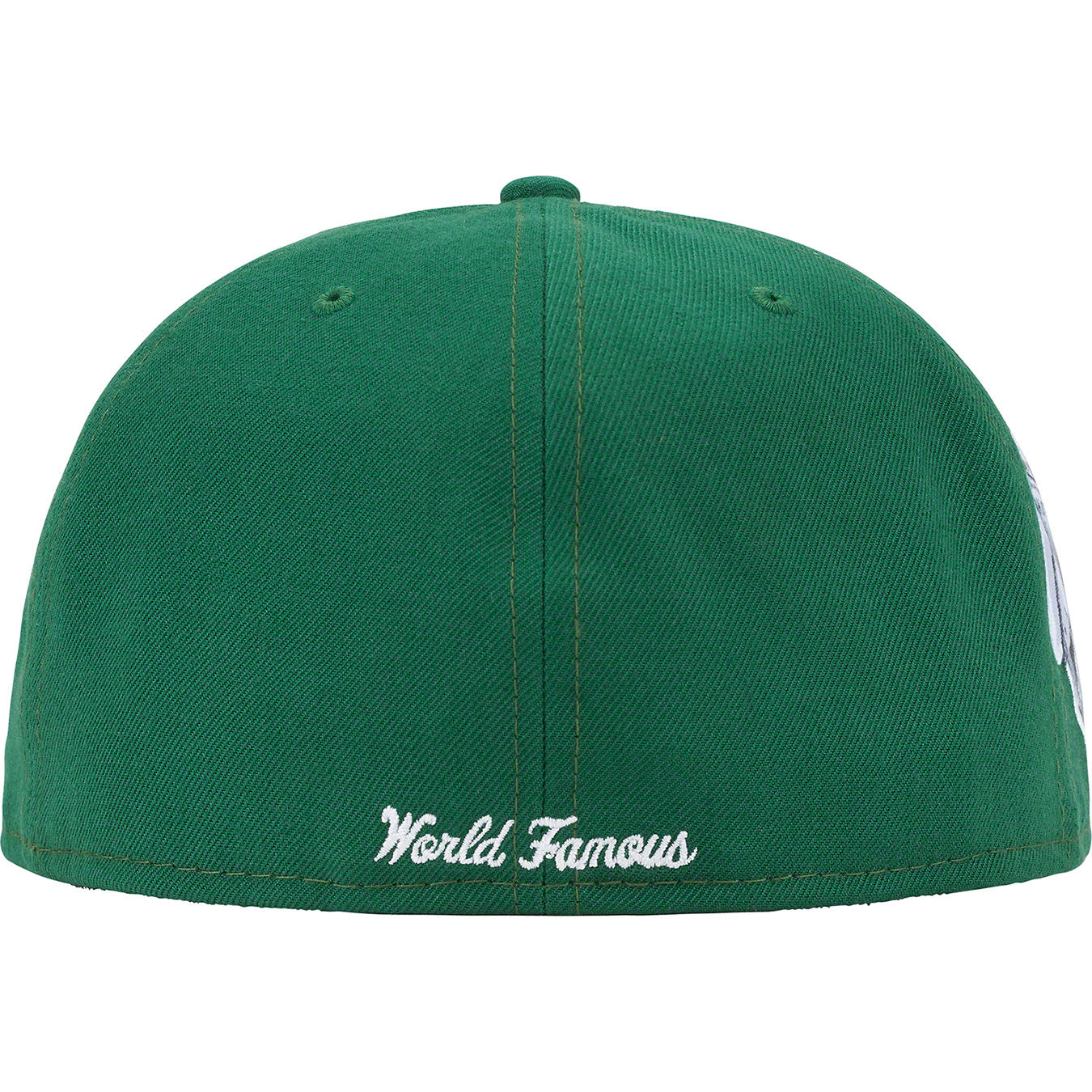 Supreme Money Box Logo New Era Dark Green