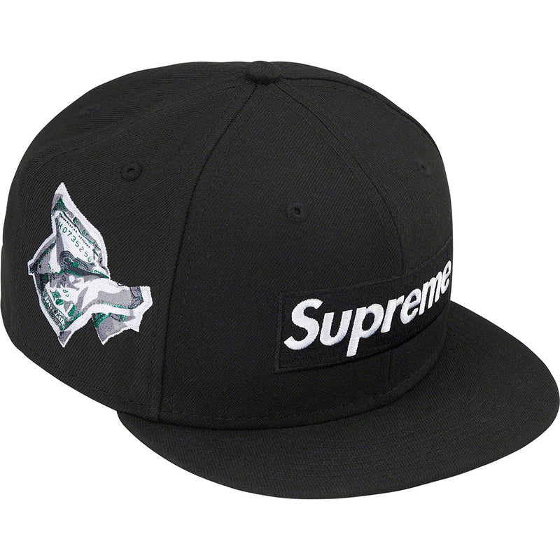Supreme Money Box Logo New Era Black – Gotgoods