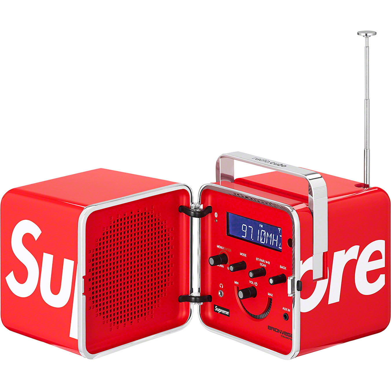 Supreme Brionvega radio.cubo Red