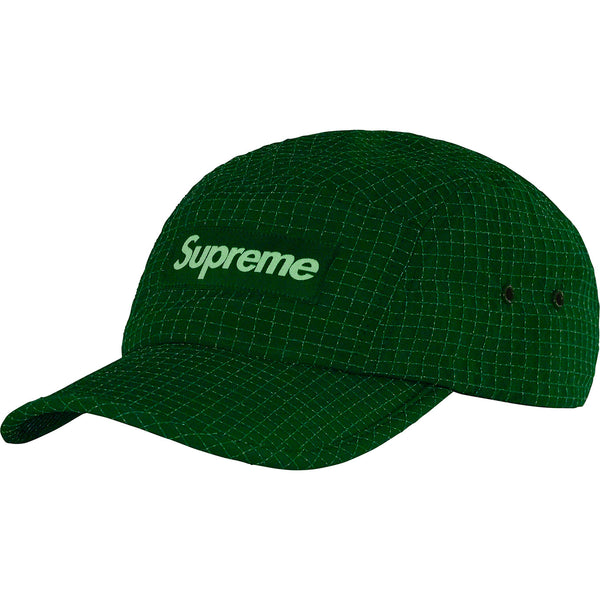 Supreme Glow Ripstop Camp Cap Green