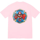 Supreme FDNY Engine 9 Tee Light Pink