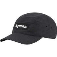 Supreme Glow Ripstop Camp Cap Black