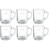 Supreme Duralex Glass Mugs (Set of 6)