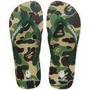 A Bathing Ape Havaianas Green Camo