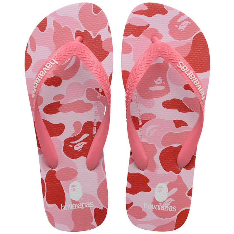 A Bathing Ape Havaianas Pink Camo