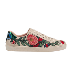 Gucci Ace Floral Embroidered
