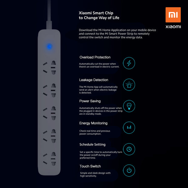 Mi Smart Power Strip 5 Ports