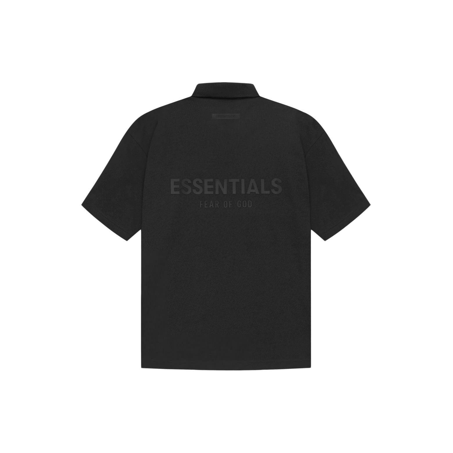 Fear of God Essentials Polo Black/Stretch Limo