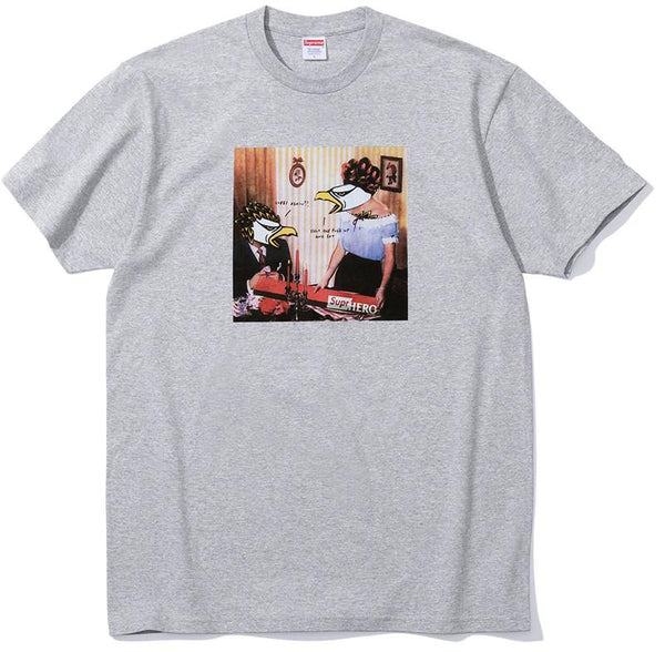 Supreme ANTIHERO Curbs Tee Heather Grey