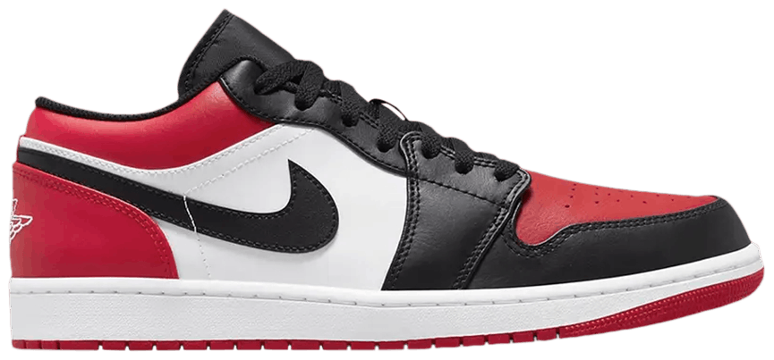 Jordan 1 Low Bred Toe