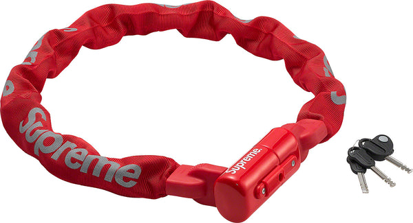 Supreme Kryptonite Integrated Chain Lock Red