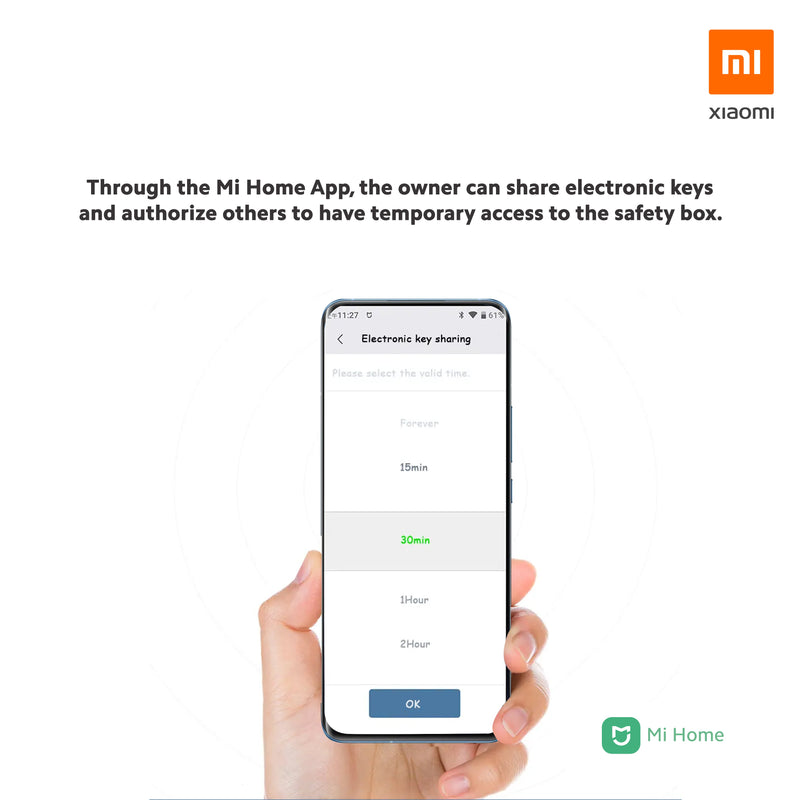 Mi Qin Smart Biometric Safety Box