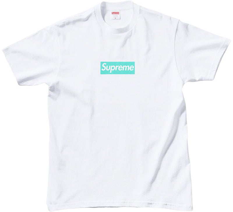 supreme tiffany box logo tee