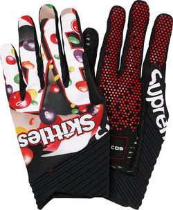 Supreme Skittles Castelli Cycling Gloves White