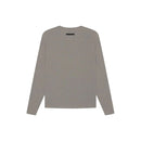 Fear of God Essentials Thermal Henley Long Sleeve Grey Flannel