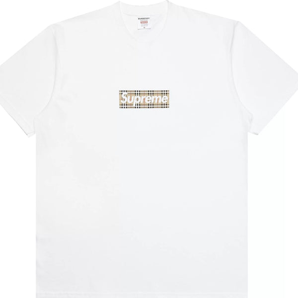 Supreme burberry box logo hotsell