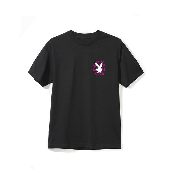 Anti Social Social Club X Playboy Tee Black Pink Gotgoods