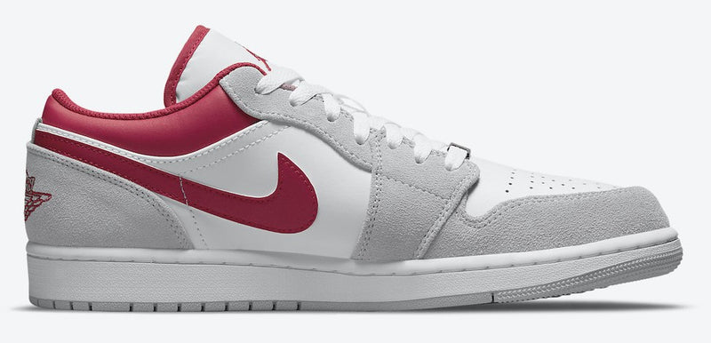 Jordan 1 Low Light Smoke Grey Gym Red