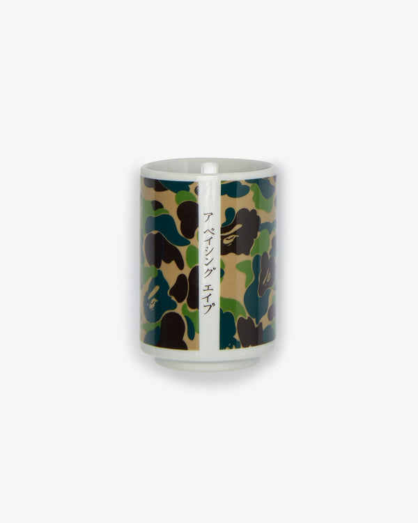 Bathing Ape Abc Japanese Tea Cup Camo Green