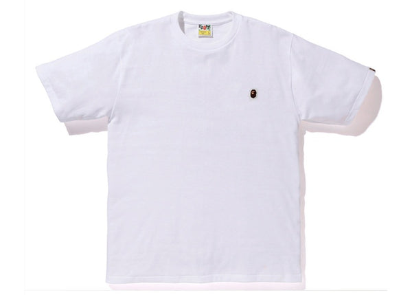 Bape Ape Head One Point Tee Black