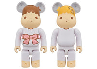 Bearbrick Little Twins Stars Kiki Lala 400%