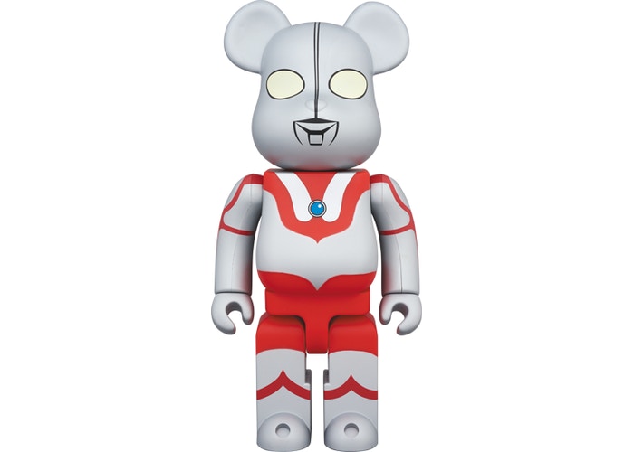 Bearbrick Ultraman 400% Grey/Red